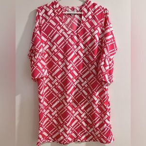 Buckhead Betties Pink Sundress, Size Medium